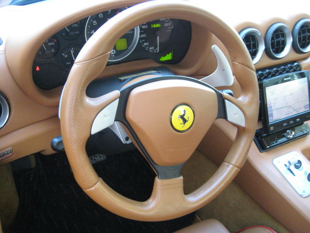 2015 Ferrari 575M maranero F1 daytona seat