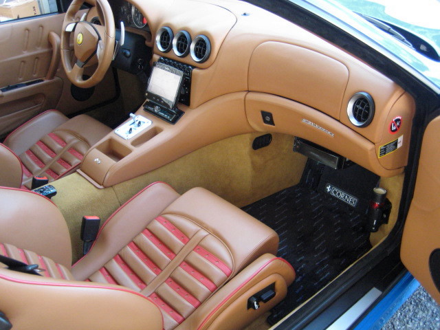 2015 Ferrari 575M maranero F1 daytona seat