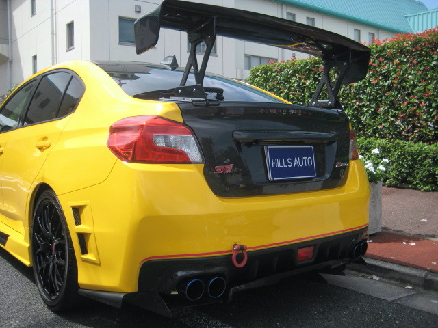 2016 SUBARU WRX STI S207 NBR CHALLENGE YELLOW EDITION