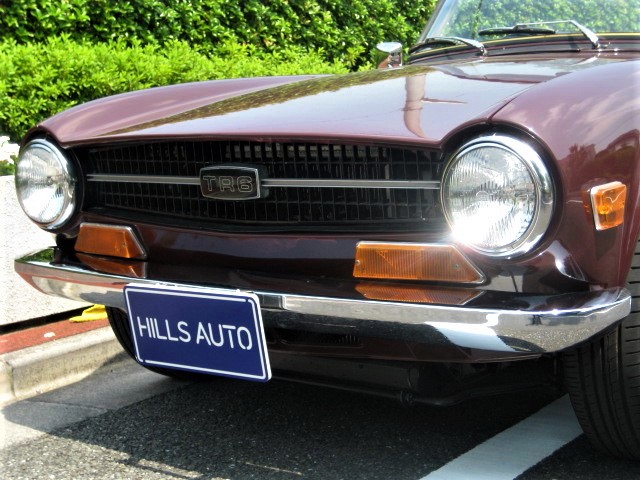 1970 Triumph TR6  Weber triple cab