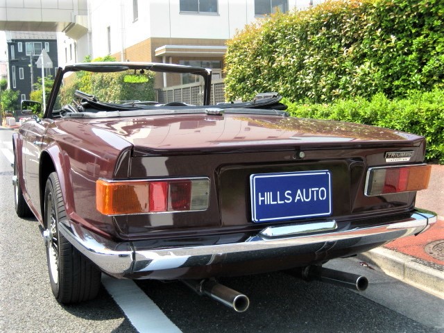 1970 Triumph TR6  Weber triple cab