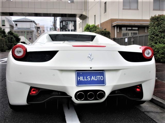 2012 Ferrari 458 Spider F1 DCT