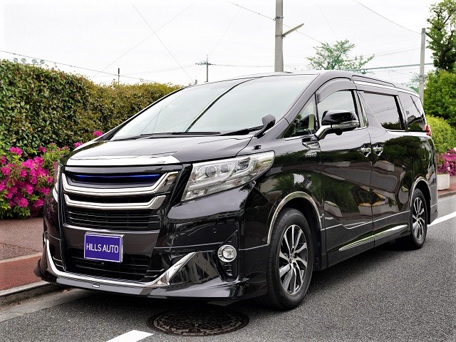 2016 Toyota Alphard hybrid 2.5 G F Package 4WD Modellista Aero 