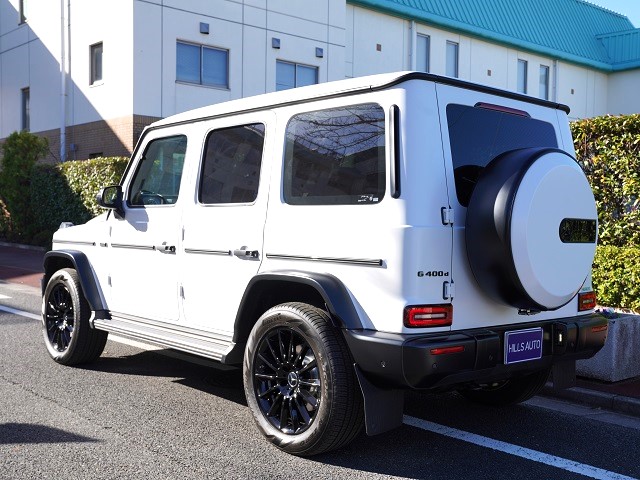 2022 Mercedes-Benz G400d edition magno white 4WD