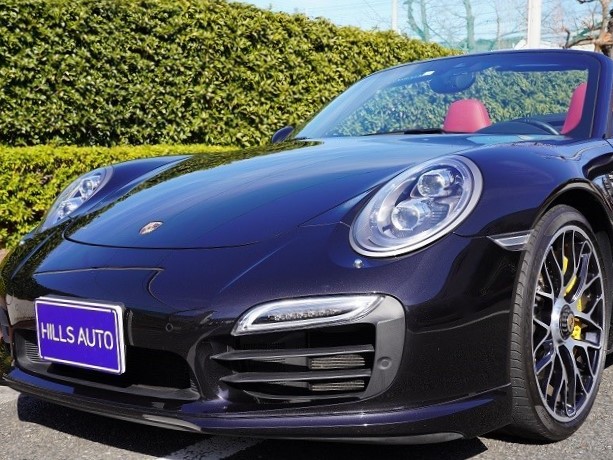 2014 Porsche 911 Turbo S Cabriolet PDK 4WD