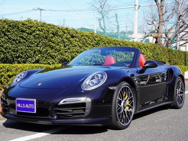 2014 Porsche 911 Turbo S Cabriolet PDK 4WD 