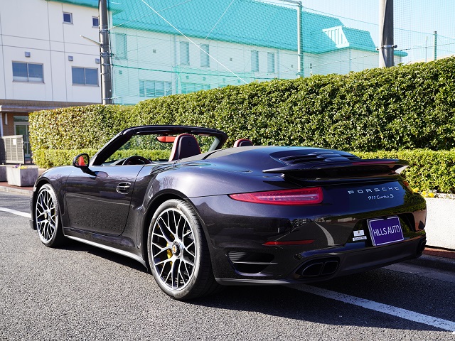 2014 Porsche 911 Turbo S Cabriolet PDK 4WD