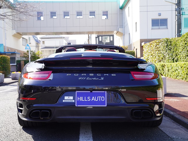 2014 Porsche 911 Turbo S Cabriolet PDK 4WD