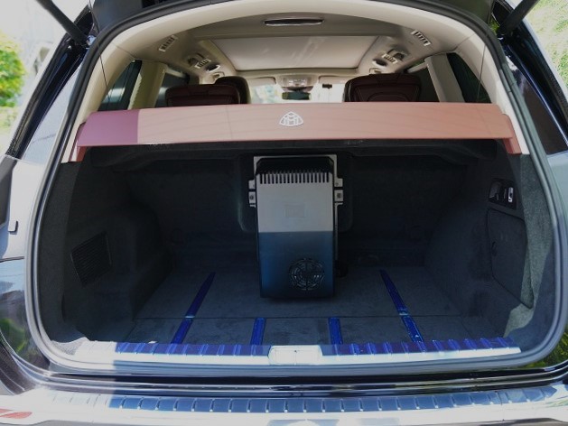 2023 Mercedes-Maybach GLS 600 4Matic (ISG equipped model) 4WD Rear-entry panoramic roof